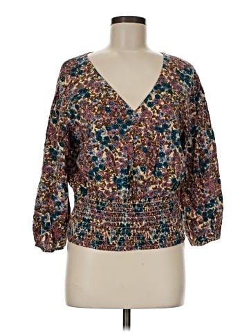 Maeve by Anthropologie 3/4 Sleeve Blouse (view 1)