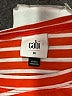 CAbi 100% Cotton Orange 3/4 Sleeve Top Size M - photo 7