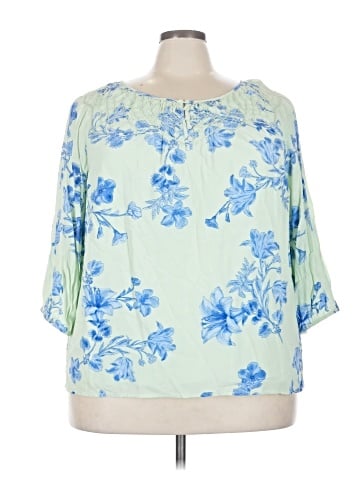 Talbots 3/4 Sleeve Blouse (view 1)
