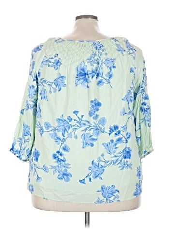 Talbots 3/4 Sleeve Blouse (view 2)
