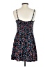 Express 100% Rayon Floral Blue Casual Dress Size S - photo 2