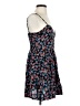 Express 100% Rayon Floral Blue Casual Dress Size S - photo 4