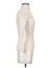 OAK + FORT 100% Polyester Ivory Turtleneck Sweater Size S - photo 4