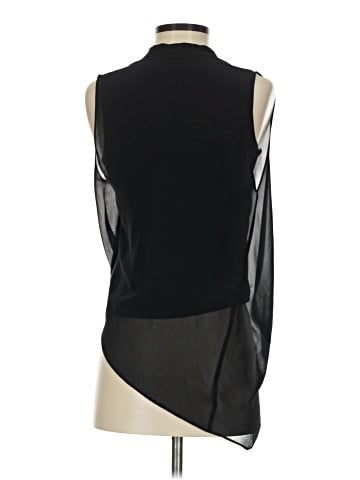 ALLSAINTS Sleeveless Silk Top (view 2)