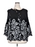 Style&Co 100% Rayon Black Long Sleeve Blouse Size XXL - photo 1