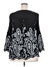 Style&Co 100% Rayon Black Long Sleeve Blouse Size XXL - photo 2