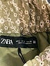 Zara Chevron-herringbone Green Shorts Size S - photo 3