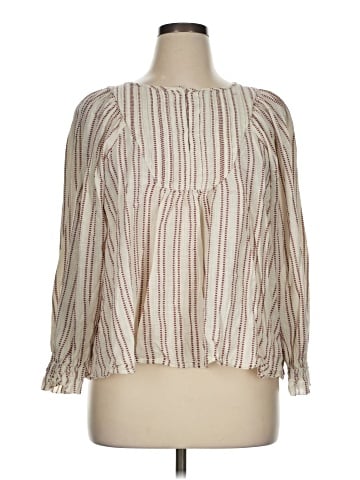 Elizabeth and James Long Sleeve Blouse (view 1)