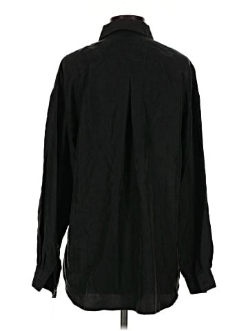 Baldanza Long Sleeve Silk Top (view 2)