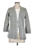 NY Collection Silver Cardigan Size M - photo 1