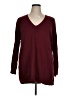 Chico's Burgundy Pullover Sweater Size XL - photo 1
