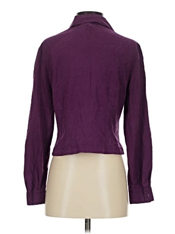 Westbound Long Sleeve Silk Top (view 2)