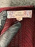 Pink Republic Burgundy Pullover Sweater Size XL - photo 7