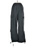 Shein 100% Polyester Solid Gray Cargo Pants Size 2 - photo 2