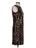 J. McLaughlin Graphic Black Cocktail Dress Size XS - photo 4