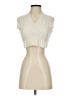 Babaton 100% Wool Ivory Sweater Vest Size XXS - photo 1