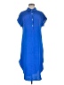 Shein 100% Polyester Blue Casual Dress Size 4 - photo 1