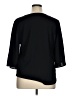 Unbranded 100% Polyester Black 3/4 Sleeve Blouse Size XL - photo 2