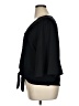 Unbranded 100% Polyester Black 3/4 Sleeve Blouse Size XL - photo 5
