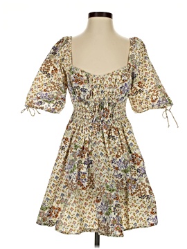 Olivaceous Casual Dress