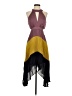 Harlyn 100% Polyester Color Block Burgundy Cocktail Dress Size S - photo 1