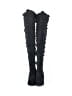 Azalea Wang Black Boots Size 7 1/2 - photo 2