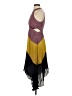 Harlyn 100% Polyester Color Block Burgundy Cocktail Dress Size S - photo 5