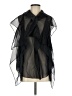 Shein Black Short Sleeve Blouse Size XS - photo 1