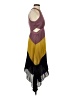 Harlyn 100% Polyester Color Block Burgundy Cocktail Dress Size S - photo 4