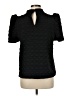 THML Black Short Sleeve Blouse Size M - photo 2