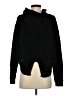 Miracle Solid Black Turtleneck Sweater Size S - photo 2