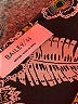 Bailey 44 100% Polyester Paisley Black Formal Skirt Size M - photo 4