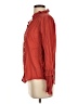 Faherty 100% Organic Cotton Orange Red Long Sleeve Blouse Size XS - photo 5