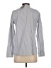 J.Crew 100% Cotton Stripes Gray Long Sleeve Blouse Size 2 - photo 2