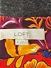 Ann Taylor LOFT 100% Polyester Orange Long Sleeve Blouse Size M - photo 7