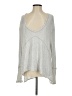 Free People Silver Gray Pullover Sweater Size S - photo 1