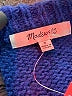 Madewell Solid Blue Pullover Sweater Size S - photo 7