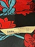 Zara Floral Red Long Sleeve Blouse Size L - photo 7
