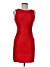 Unbranded 100% Polyester Solid Red Cocktail Dress Size 7 - photo 1
