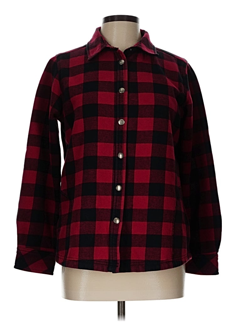 Pre-owned Orvis Fleece Jacket In Red