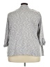 Faded Glory 100% Polyester Gray Cardigan Size 4X - photo 2