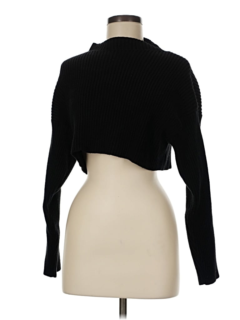 Pre-owned Mable Turtleneck Sweater In Black