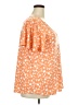 Nine Britton Orange Short Sleeve Blouse Size 2X - photo 4