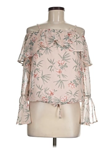 By & By 3/4 Sleeve Blouse (view 1)