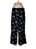 Cynthia Rowley Floral Blue Casual Pants Size 12 - photo 1