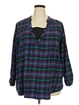 Woman Within Long Sleeve Blouse (view 1)
