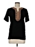 Unbranded Black Short Sleeve Top Size M (estimated) - photo 1