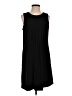 Calvin Klein 100% Polyester Solid Black Casual Dress Size S - photo 1