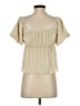 Assorted Brands Ivory Short Sleeve Blouse Size S - photo 2