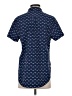 Eddie Bauer Print Blue Short Sleeve Button-Down Shirt Size S - photo 2